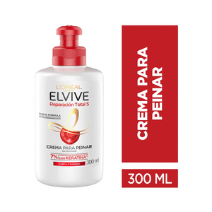 Loréal Paris Elvive Reparación Total 5 Crema P/ Peinar 300 ml