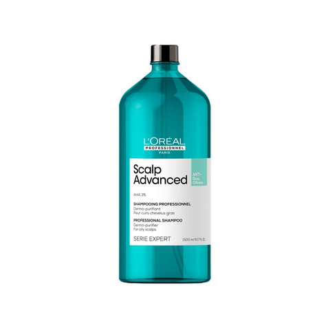 Shampoo Scalp Advanced Cabello Anti-Gras Oiliness 1500ml Loreal Professionnel