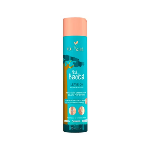 Leave-in Nui Baobá Reparación Antifrizz 300 ml. OE NANI