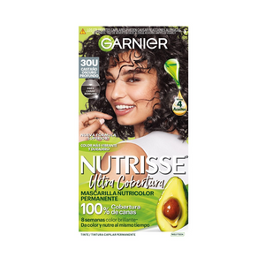 Tinte Nutrisse Ult Cob 30U Castaño Oscuro Profundo Garnier