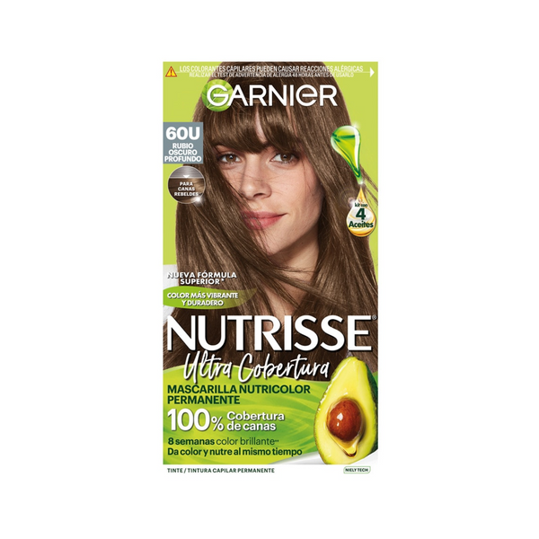 Tinte Nutrisse Ult Cob 60U Rubio Oscuro Profundo Garnier