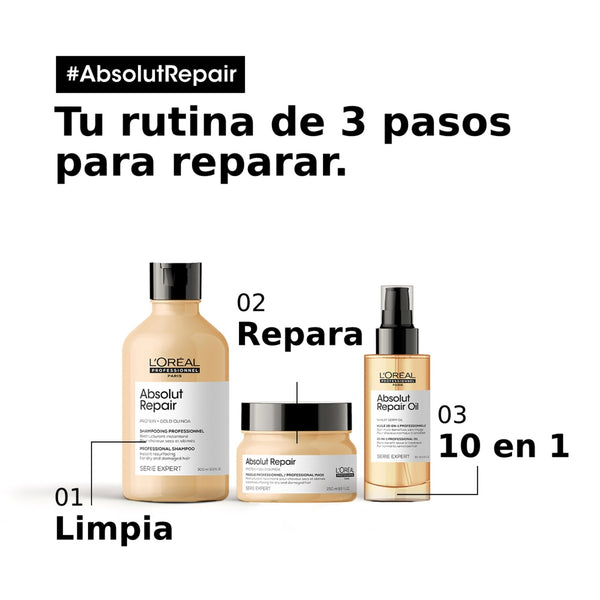 Máscara Serie Expert  Absolut Repair 250 ml Loreal Pro