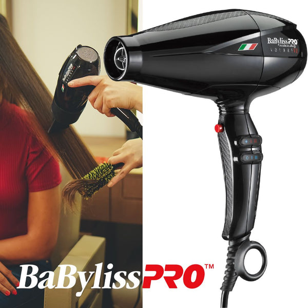 Secador Babyliss Volare V1 Motor Ferrari Negro