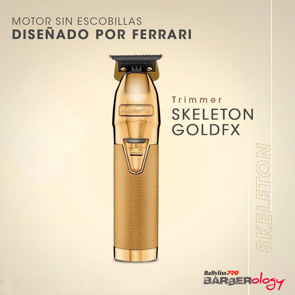 Trimmer BabylissPro Skeleton Gold B787GUZ