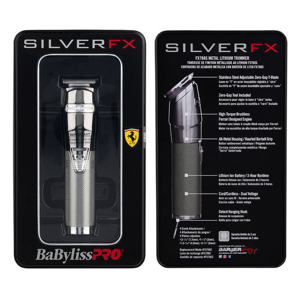 Trimmer Silver Babyliss B788SUZ + BOLSO FERRARI CHALLENGE DE REGALO