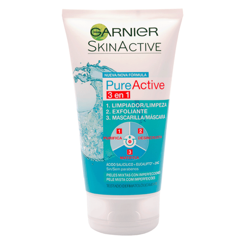 Limpiador Integral 3 En 1 De Arcilla Pure Active