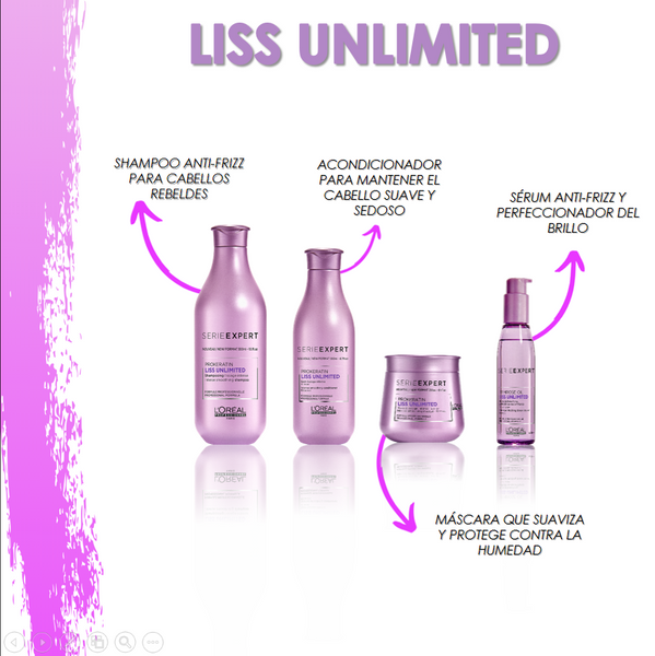 Máscara Liss Unlimited 250 ml LOréal Professionnel