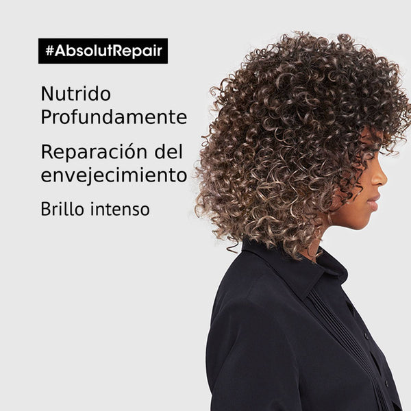 Pack Shampoo Absolut Repair Gold Quinoa 300 ML + Acondicionador Absolut Repair Gold Quinoa 200 ML + Estuche