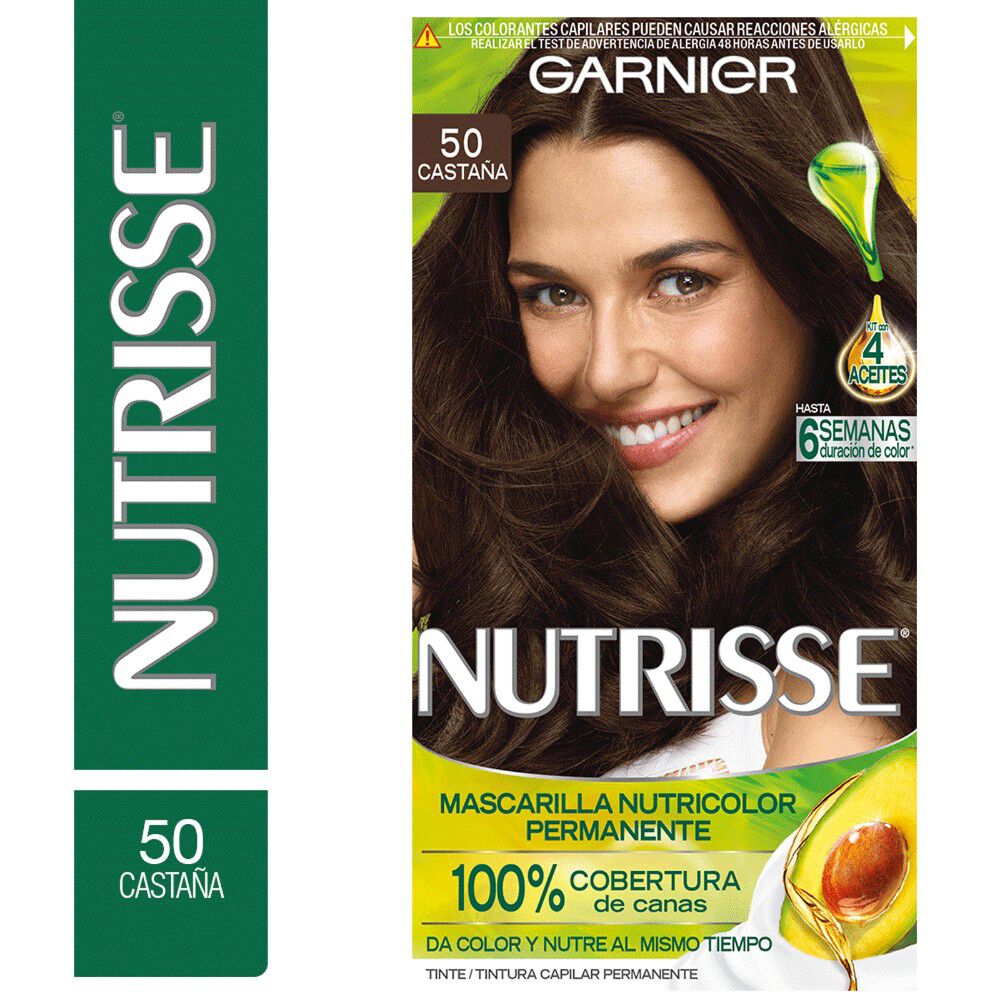 Tinte Nutrisse 50 Castaña Garnier