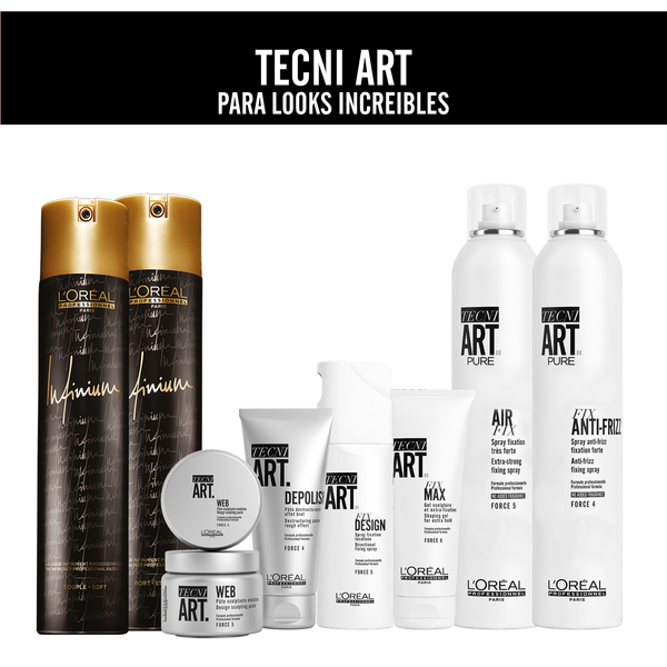 Laca Tecni Art Fix Anti Frizz 400 Ml