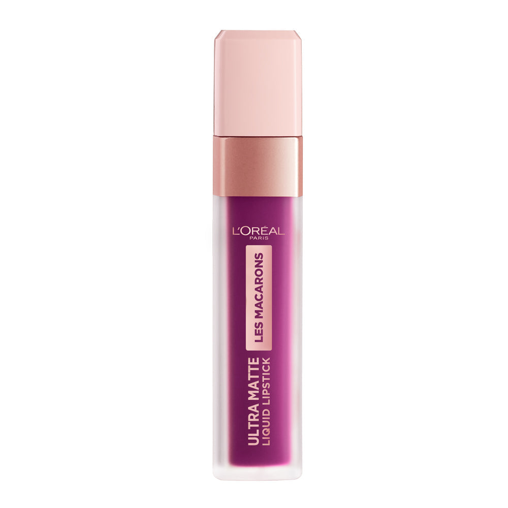 Labial Loreal Les Macarons 840 Infinity Plum