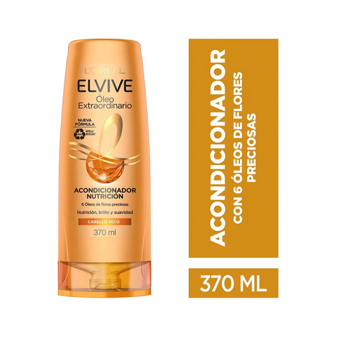 Acondicionador Nutrición Elvive Óleo Extraordinario 370 ML