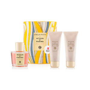 Acqua Di Parma Rosa Nobile EDP 100 ml + Crema para el Cuerpo 75g. + Gel de Baño 75 ml