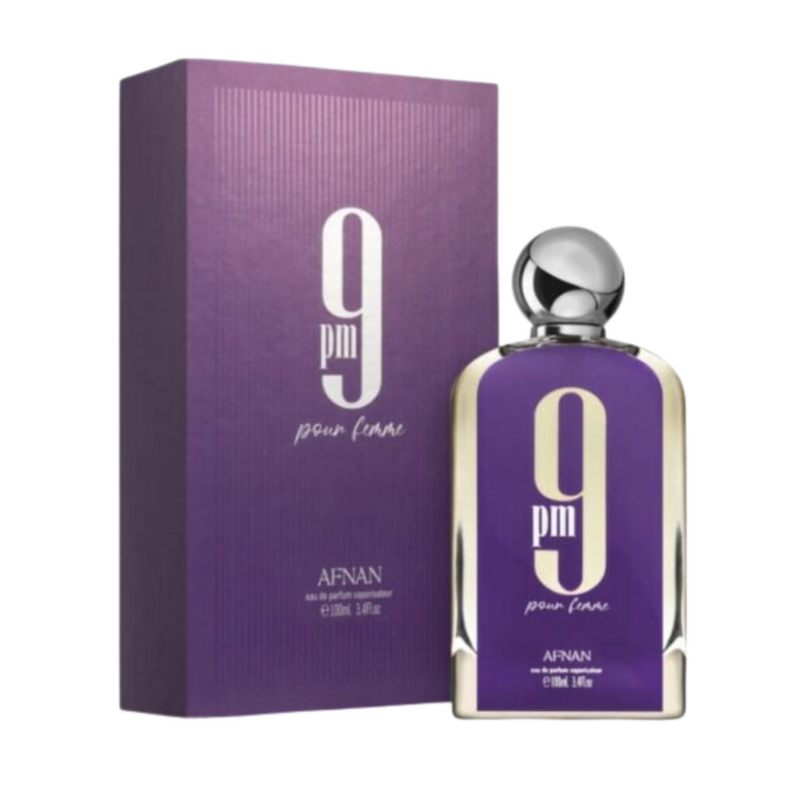 Afnan 9Pm Pour Femme EDP 100ml (Purple) Mujer