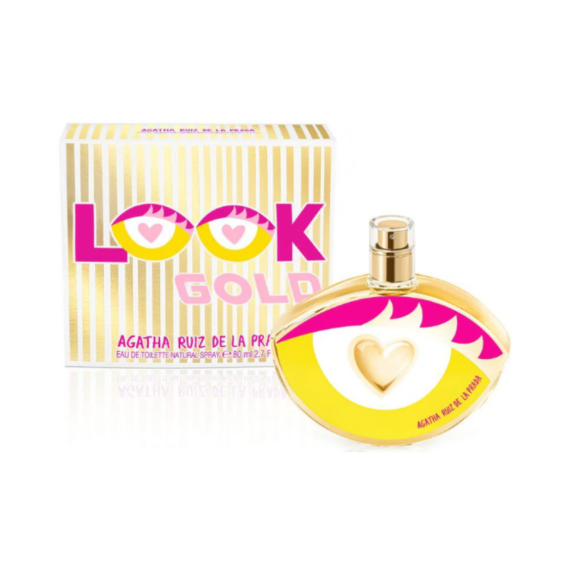 Agatha Ruiz De La Prada Look Gold EDT 80 ML Mujer .