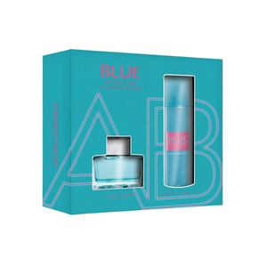 Antonio Banderas Blue Seduction EDT 80 ML + Deo 150 ML Mujer SET