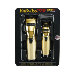 Kit Babylisspro BHOLPK2GBUZ Cortadora + Desvelladora Gold/Black 918808