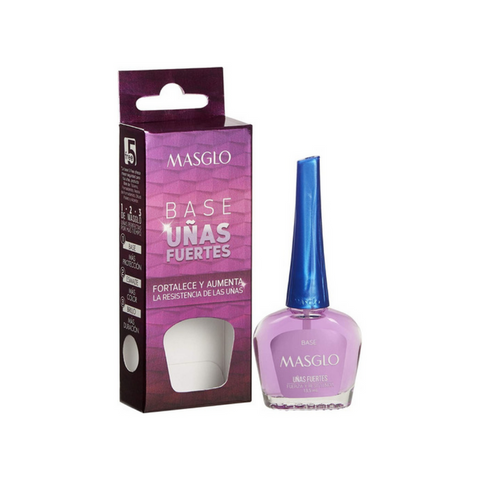 Base de Esmalte Uñas Fuertes Masglo