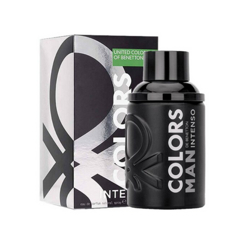 Benetton Colors Man Black Intenso EDP 100 ML  Hombre