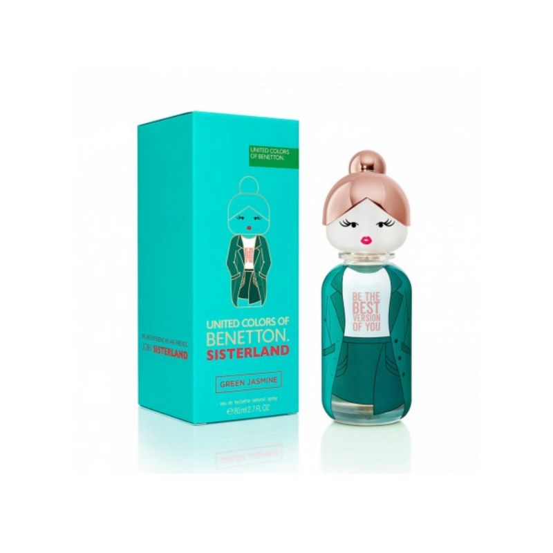 Benetton Sisterland Green Jasmine EDT 80 ML Mujer