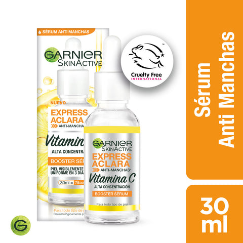 Serum Express Vitamina C Aclara 30 ml Garnier