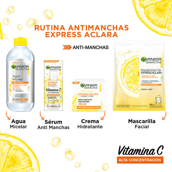 Serum Express Vitamina C Aclara 30 ml Garnier