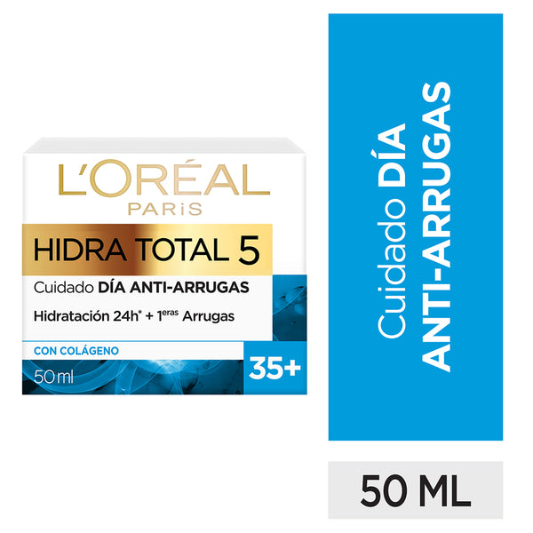 Crema De Día Anti-Arrugas + 35 Hidra-Total 5 50ml