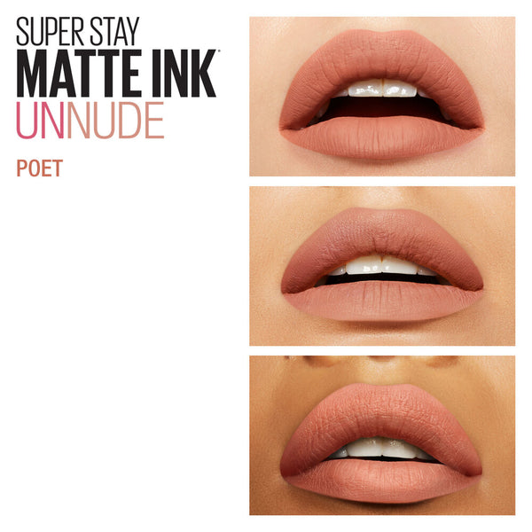 Labial Larga Duración Superstay Matte Ink60 Poet Maybelline