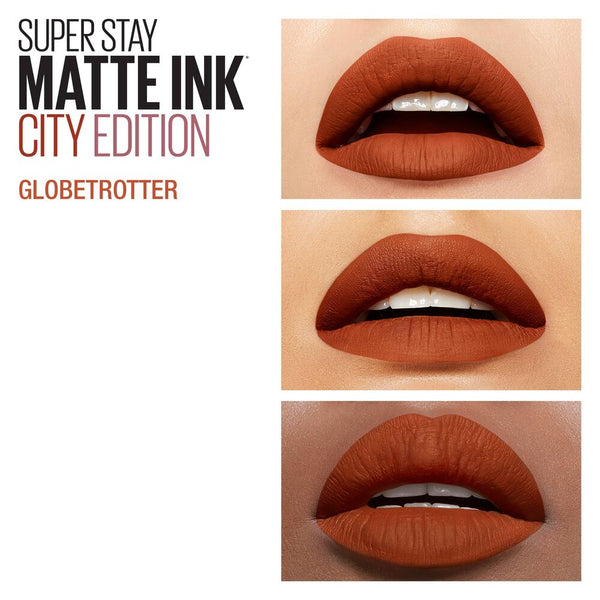 Labial Larga Duración Superstay Matte Ink City 135 Globetrotter