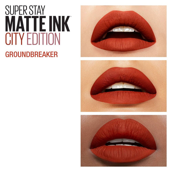 Labial Larga Duración Superstay Matte Ink City 117 Groundbraker