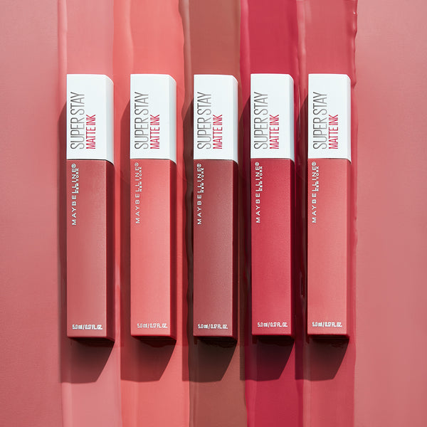 Labial Larga Duración Super Stay Matte Ink Pink Savant 155 MAYBELLINE