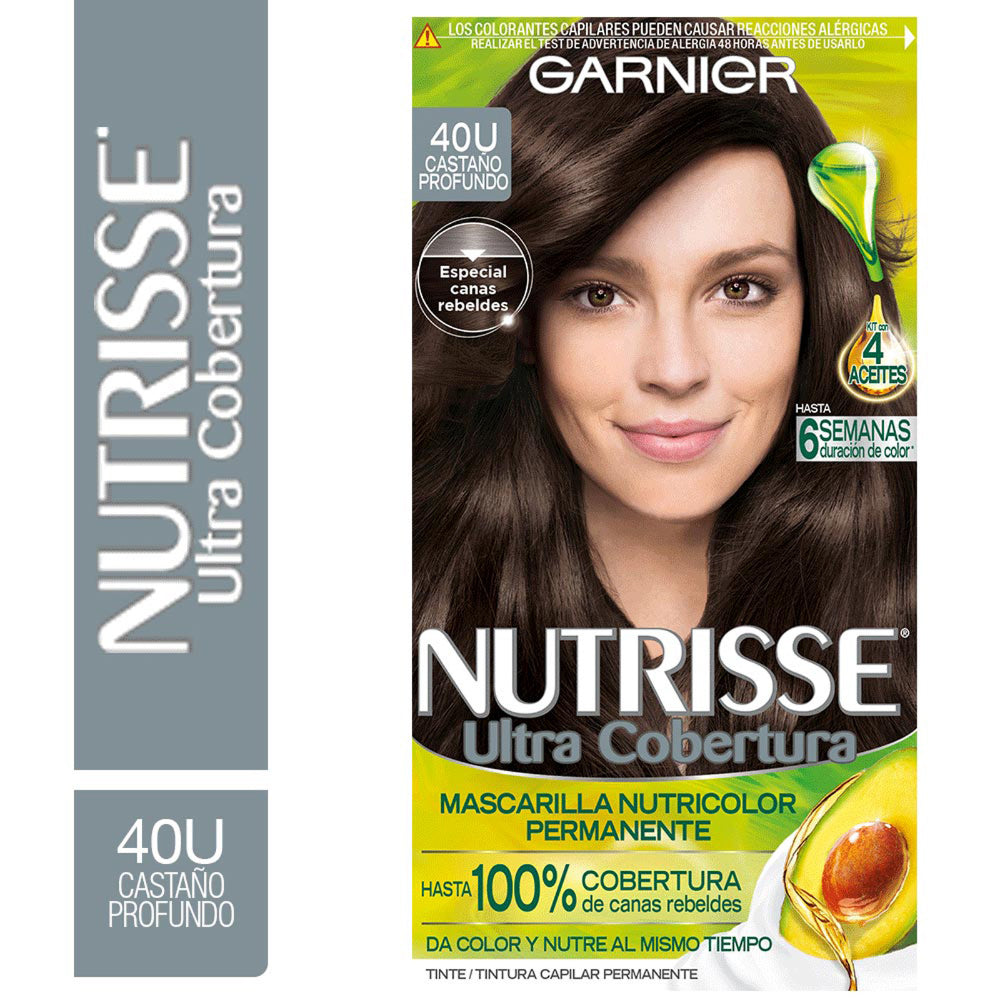 Tinte Nutrisse Ult Cob 40U Castaño Profundo Garnier