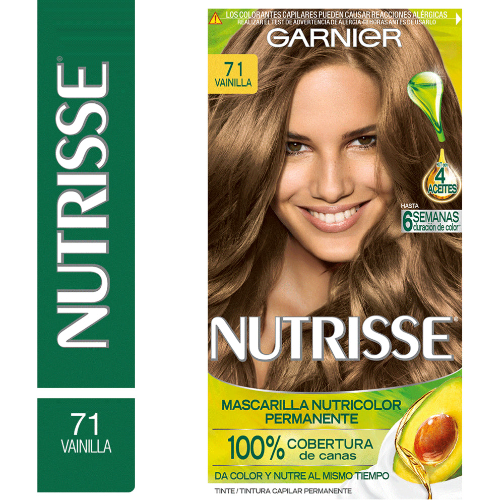 Tinte Nutrisse 71 Vainilla Garnier