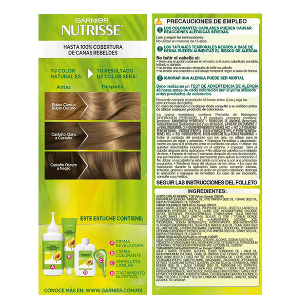 Tinte Nutrisse Ult Cob 70U Rubio Profundo Garnier