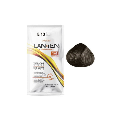 Coloración en Crema 5.13 Castaño Claro Chocolate (Incluye activador)