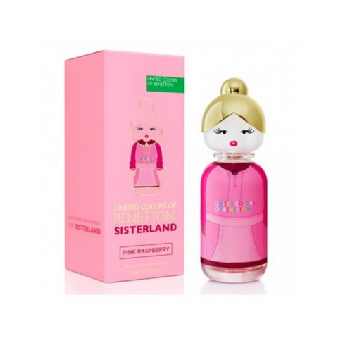 Benetton Sisterland Pin Raspberry EDT 80 ML Mujer