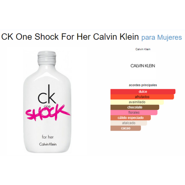 CK One Shock For Her 200ML EDT Mujer Calvin Klein CAL7