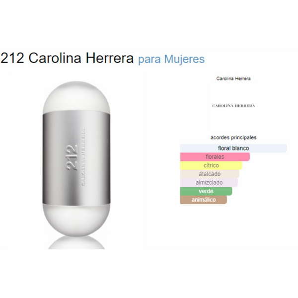 Carolina Herrera 212 NYC EDT 100ML Mujer