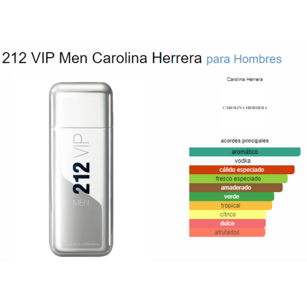 212 Vip Edt 200 Ml Hombre Carolina Herrera CARO48