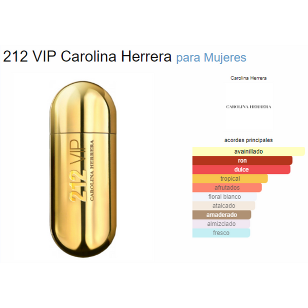 Carolina Herrera 212 VIP Edp 50 ML Mujer