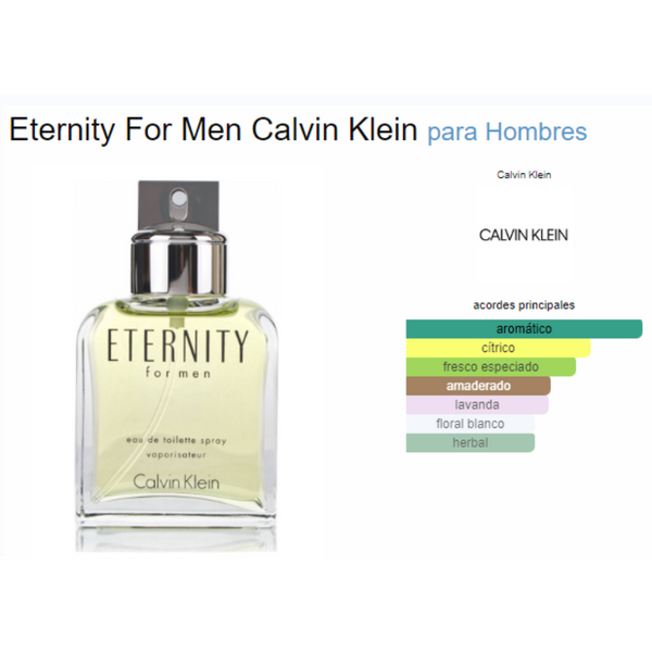 Eternity For Men Edt 200 Ml Hombre CAL54