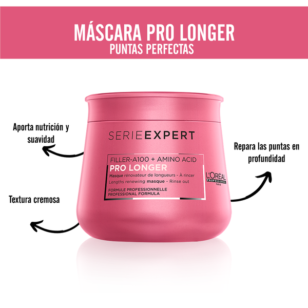 SERIE EXPERT MÁSCARA  PRO LONGER 250ML