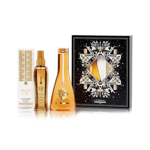 Set Cuidado Capilar  LOréal Professionnel Brillo Sublime Mythic Oil