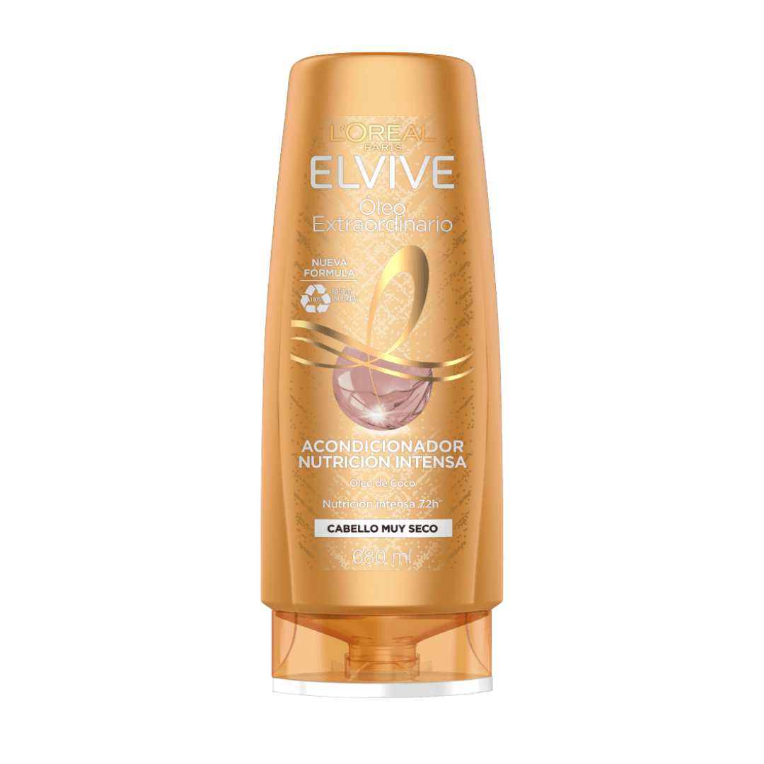 Elvive Óleo Extraordinario Acond. Nutrición Intensa Cabello Muy Seco 680 ML