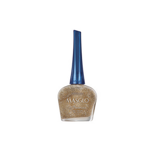 Esmalte Tradicional Color Granizado Dorado Masglo