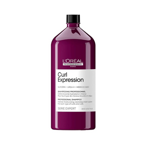 Shampoo Hidratación Intensa Cabello Rizado y Ondas Curl Expression Serie Expert 1500 ML Loreal Pro