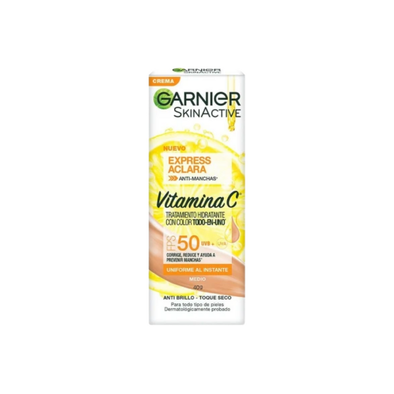 Garnier Crema Facial Express Aclara Media 40 Gr