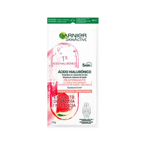 Garnier Skin Active Ampolla En Mascarilla De Tela Sandia 15g