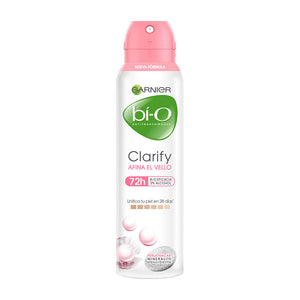 Desodorante Bi-O Spray Clarify Afina El Vello Perla Nacar 150Ml