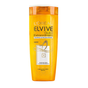 Shampoo Elvive oleo Extraordinario Nutrición Intensa Cabello Muy Seco 400 Ml